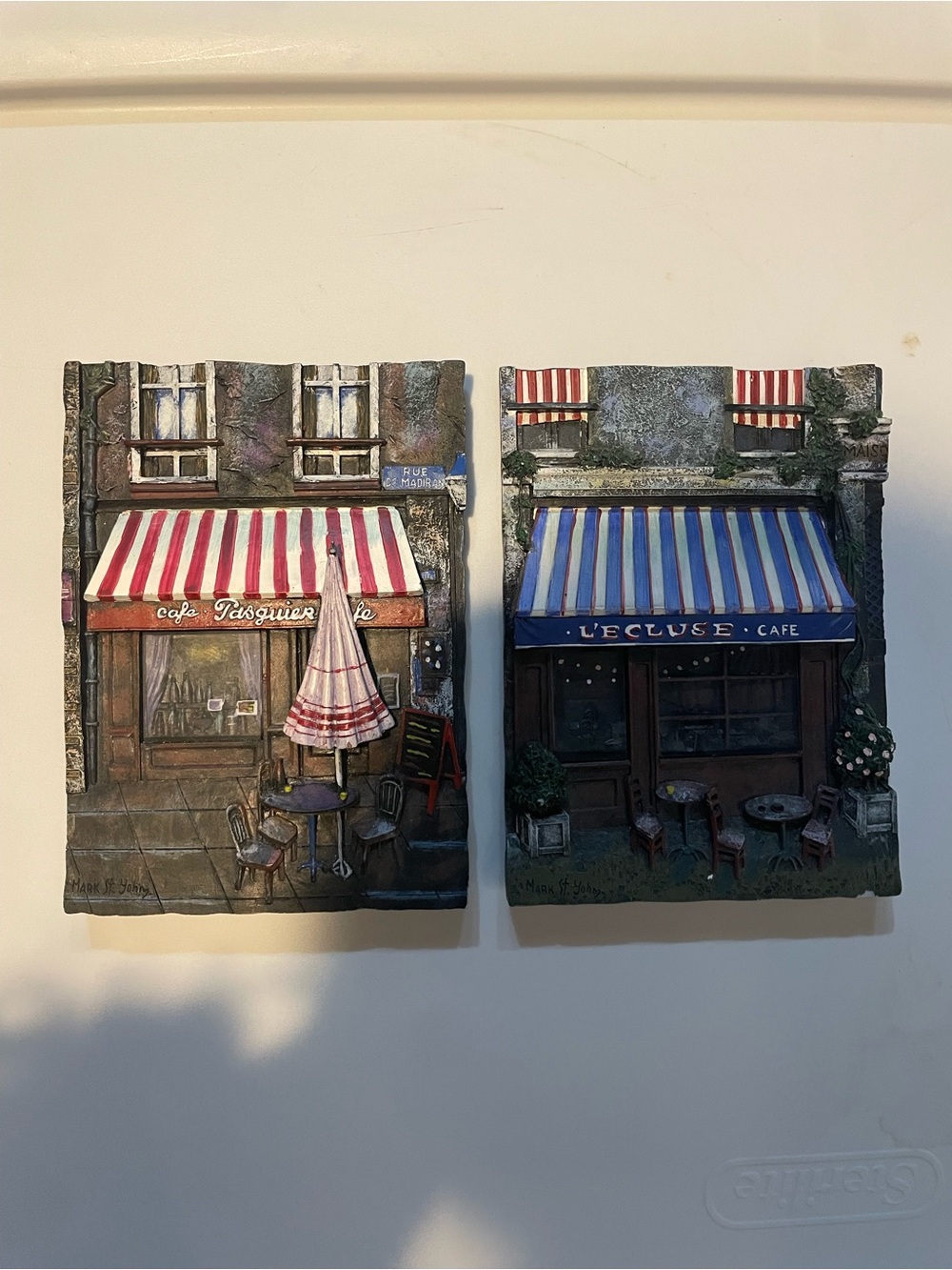 Mark St John decorative cafe wall art
